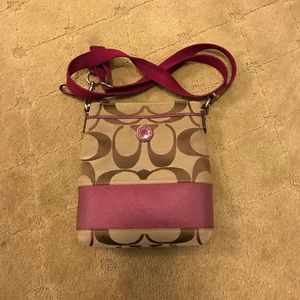Coach cross body bag